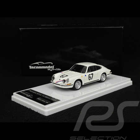 Porsche 911S Type 901 n° 67 Team Pierre Boutin 24h Le Mans 1967 1/43 Tecnomodel TM43-62C