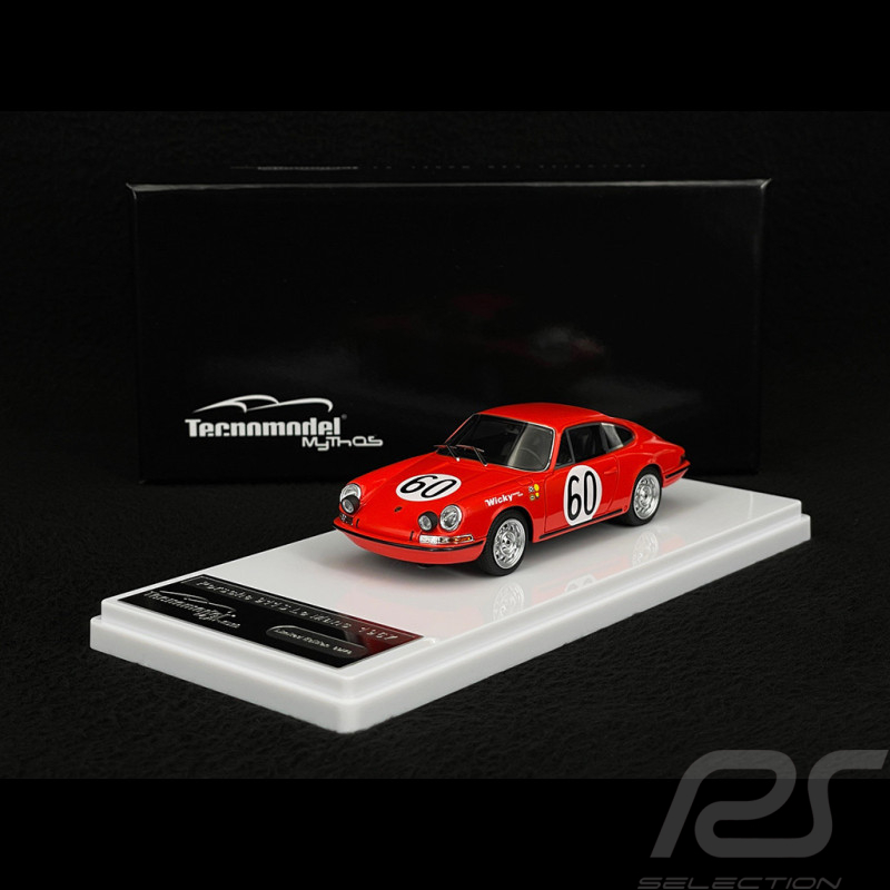 Porsche 911S Type 901 n° 60 Team Philippe Farjon 24h Le Mans 1967 1/43 Tecnomodel TM43-62B