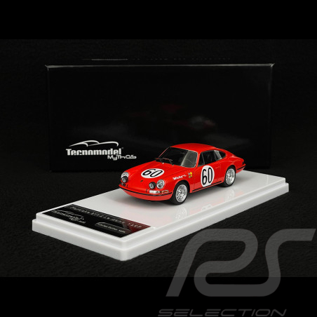 Porsche 911S Type 901 n° 60 Team Philippe Farjon 24h Le Mans 1967 1/43 Tecnomodel TM43-62B