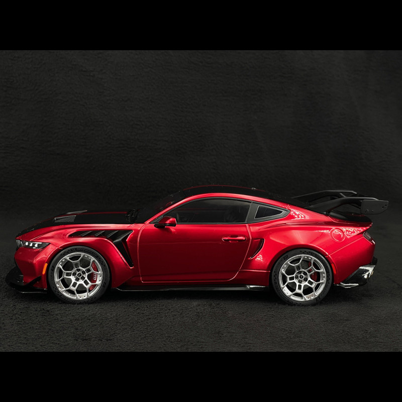 Modèle Réduit Ford Mustang S650 GTD Dark Red Metallic IXO 1/18 - Neuf