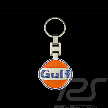 Schlüsselanhänger aus Metall mit Gulf-Logo Silber Blau / Orange Gulf GU252PCA03-000