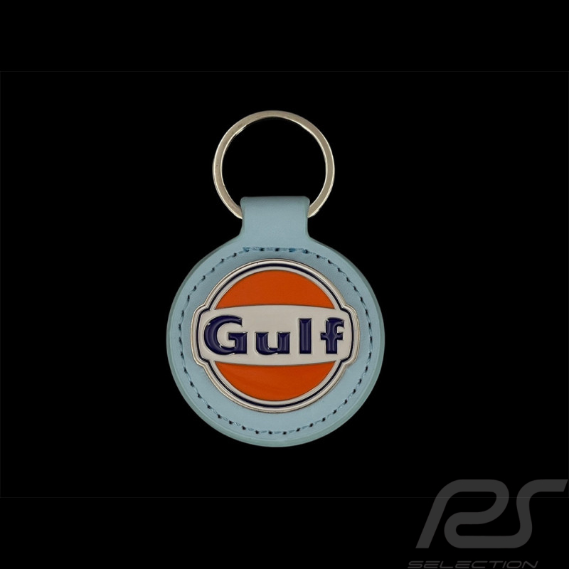 Porte-clés Gulf Logo Métal / Similicuir Bleu Gulf GU252PCA01-125