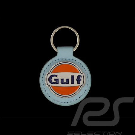 Porte-clés Gulf Logo Métal / Similicuir Bleu Gulf GU252PCA01-125