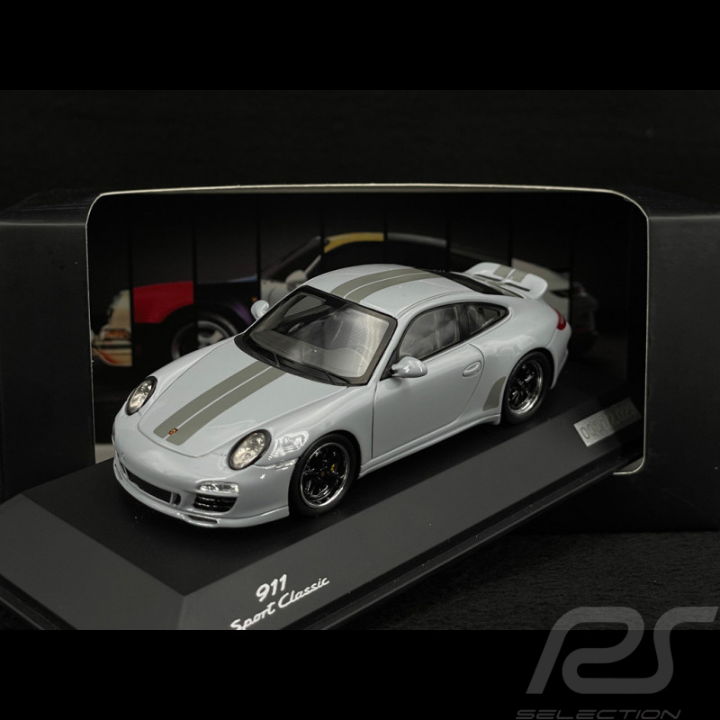 Seltenes Exemplar 0001/2023 Porsche 911 Sport Classic Type 997 2010 Sportgrau Metallic 1/43 Spark WAP0200110RSCL