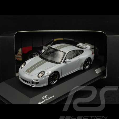 Seltenes Exemplar 0001/2023 Porsche 911 Sport Classic Type 997 2010 Sportgrau Metallic 1/43 Spark WAP0200110RSCL