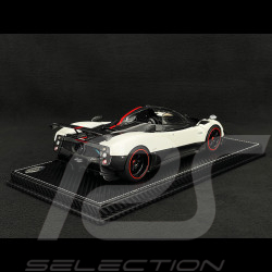 Pagani Zonda Cinque Roadster 2009 Blanc Benny 1/18 BBR Models 850611021DIE