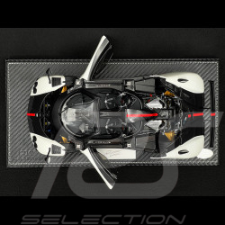 Pagani Zonda Cinque Roadster 2009 Blanc Benny 1/18 BBR Models 850611021DIE