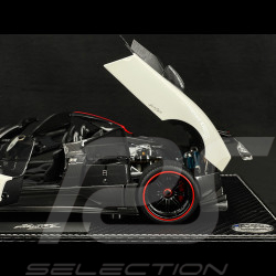 Pagani Zonda Cinque Roadster 2009 Blanc Benny 1/18 BBR Models 850611021DIE