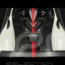 Pagani Zonda Cinque Roadster 2009 Blanc Benny 1/18 BBR Models 850611021DIE