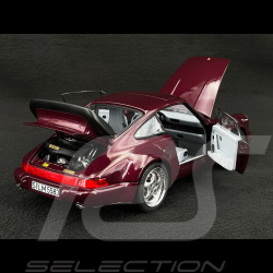 Porsche 911 Turbo 3.6 Coupe Type 964 1993 Amethyst Metallic 1/18 Norev 29676