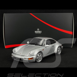 Porsche 911 Carrera 4 Type 964 WTL 30th Anniversary 911 1993 Polar Silver 1/18 Norev 29678