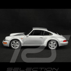 Porsche 911 Carrera 4 Type 964 WTL 30th Anniversary 911 1993 Polar Silver 1/18 Norev 29678
