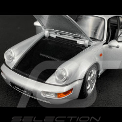 Porsche 911 Carrera 4 Type 964 WTL 30ème Anniversaire 911 1993 Argent Polaire 1/18 Norev 29678