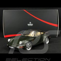 Porsche 911 Turbo 3.6 Coupe Type 964 1993 Vert Chêne Métallisé 1/18 Norev 29675