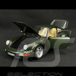 Porsche 911 Turbo 3.6 Coupe Type 964 1993 Eichegrün Metallic 1/18 Norev 29675