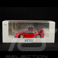 Ferrari F40 1993 Red Snow Drift in Japan with Driver 1/43 Kess KE43056480