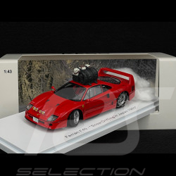 Ferrari F40 1993 Red Snow Drift in Japan with Driver 1/43 Kess KE43056480