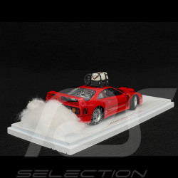 Ferrari F40 1993 Red Snow Drift in Japan with Driver 1/43 Kess KE43056480