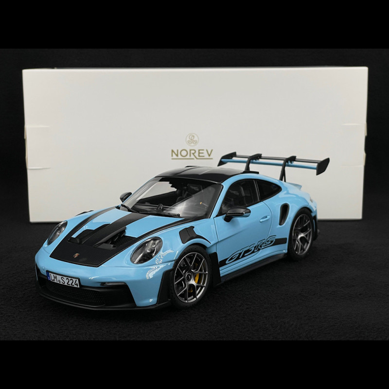 205-202 ノレブ 1/18 ポルシェ 911 GT3 RS 2022 1/18 Porsche 911 992 GT3 RS 2022 Weissach Package Blue Model Car