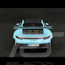 Porsche 911 GT3 RS Typ 992 2022 Weissach Package Gulf Blau 1/18 Norev 187367