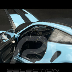 Porsche 911 GT3 RS Typ 992 2022 Weissach Package Gulf Blau 1/18 Norev 187367