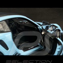 Porsche 911 GT3 RS Type 992 2022 Weissach Package Gulf Blue 1/18 Norev 187367