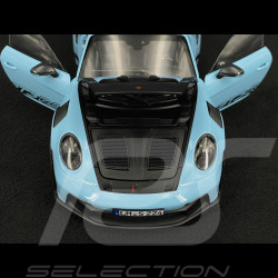 Porsche 911 GT3 RS Type 992 2022 Weissach Package Gulf Blue 1/18 Norev 187367