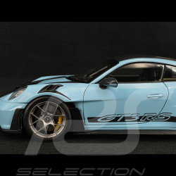 Porsche 911 GT3 RS Type 992 2022 Weissach Package Gulf Blue 1/18 Norev 187367