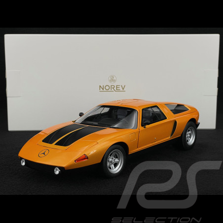 Mercedes-Benz C 111/II 1970 White Autumn Bronze 1/18 Norev 183050