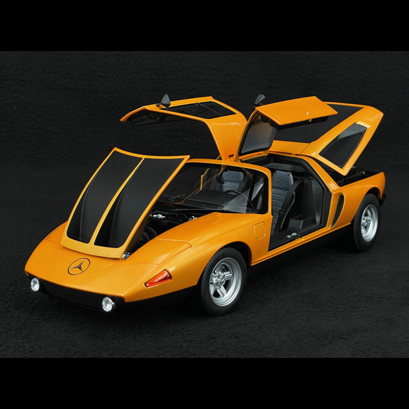 Mercedes-Benz C 111/II 1970 White Autumn Bronze 1/18 Norev 183050