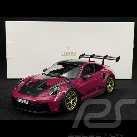 Porsche 911 GT3 RS Type 992 2022 Weissach Package Rouge Rubis 1/18 Norev 187370