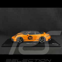 Porsche 911 Spirit 70 Typ 992 Cabriolet 2025 Signalorange 1/18 Spark WAP0210520SGTS