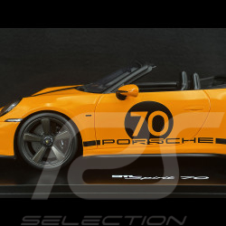 Porsche 911 Spirit 70 Typ 992 Cabriolet 2025 Signalorange 1/18 Spark WAP0210520SGTS