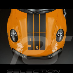 Porsche 911 Spirit 70 Type 992 Cabriolet 2025 Orange Signal 1/18 Spark WAP0210520SGTS