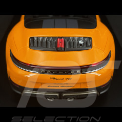 Porsche 911 Spirit 70 Type 992 Cabriolet 2025 Orange Signal 1/18 Spark WAP0210520SGTS