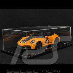 Porsche 911 Spirit 70 Type 992 Cabriolet 2025 Signal Orange 1/18 Spark WAP0210520SGTS