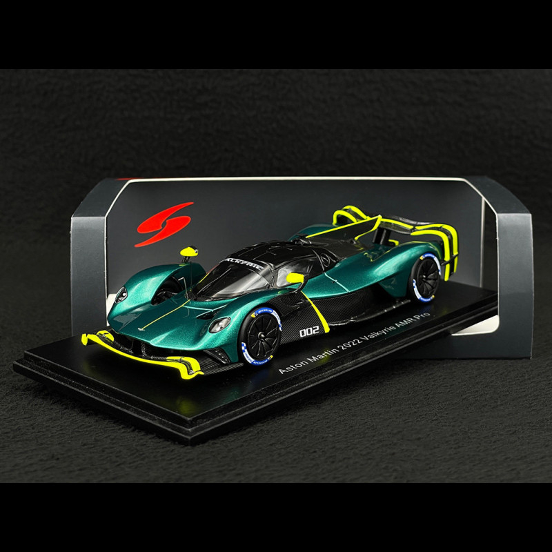 Modellino Aston Martin Valkyrie Scala 1:18 Colore Lime Green - Pressofuso Da Collezione - 5