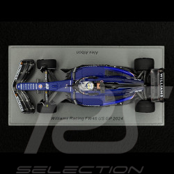 Alex Albon Williams Racing FW46 n° 23 100. Rennen USA GP F1 2024 1/43 Spark S9559