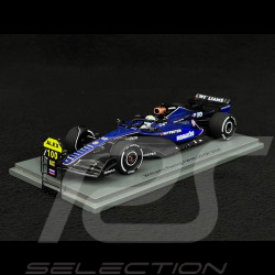 Alex Albon Williams Racing FW46 n° 23 100ème Course GP USA F1 2024 1/43 Spark S9559