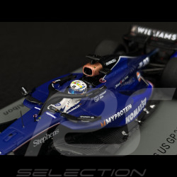Alex Albon Williams Racing FW46 n° 23 100th Race USA GP F1 2024 1/43 Spark S9559