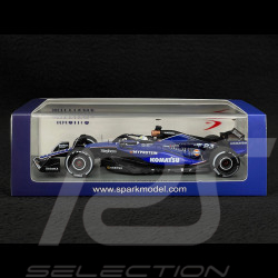 Alex Albon Williams Racing FW46 n° 23 100. Rennen USA GP F1 2024 1/43 Spark S9559