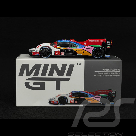 Porsche 963 n° 75 24h Le Mans 2023 1/64 Mini GT MGT00740-L