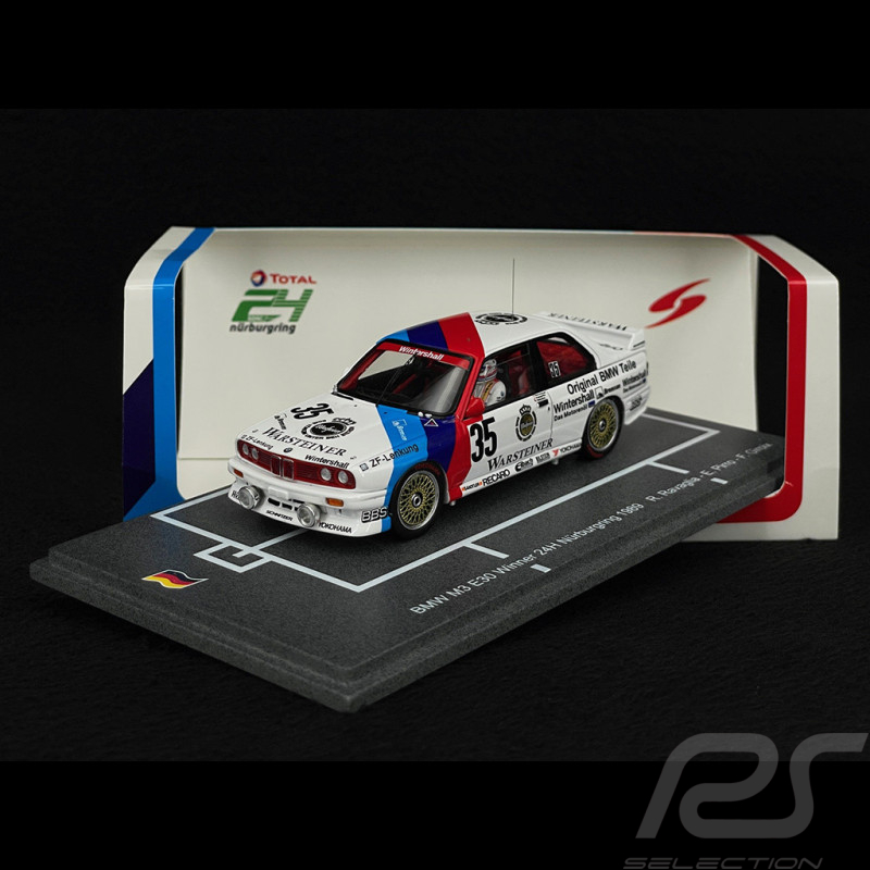 BMW M3 E30 n° 35 Vainqueur 24h Nürburgring 1989 1/43 Spark 43NUR1989