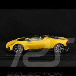 Bugatti W16 Mistral 2023 Jaune 1/18 Top Speed TS0598