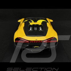 Bugatti W16 Mistral 2023 Jaune 1/18 Top Speed TS0598