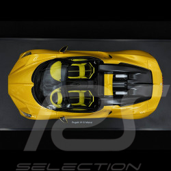 Bugatti W16 Mistral 2023 Jaune 1/18 Top Speed TS0598