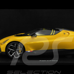Bugatti W16 Mistral 2023 Yellow 1/18 Top Speed TS0598