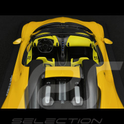 Bugatti W16 Mistral 2023 Jaune 1/18 Top Speed TS0598