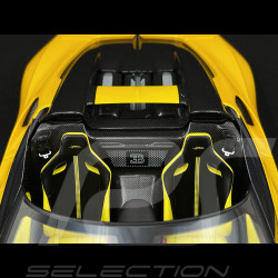 Bugatti W16 Mistral 2023 Gelb 1/18 Top Speed TS0598