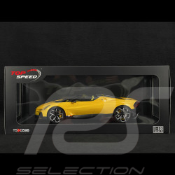 Bugatti W16 Mistral 2023 Jaune 1/18 Top Speed TS0598